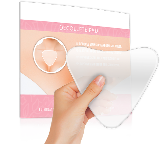 buy silicone pads for chest wrinkles price